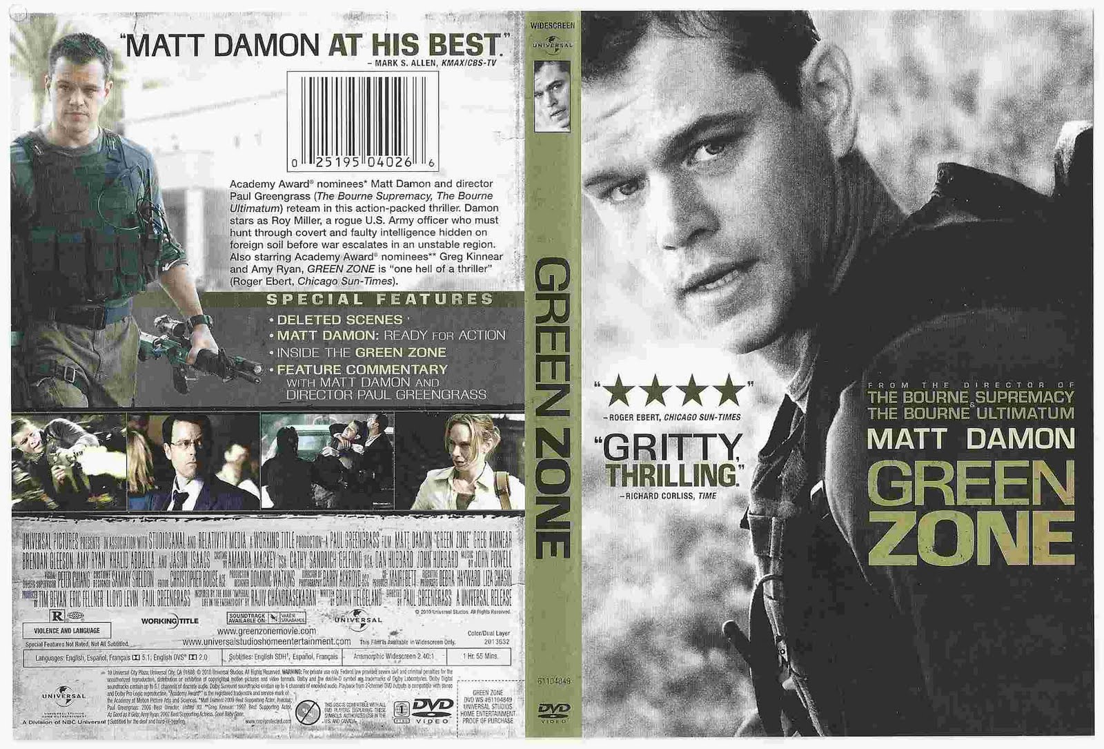 Quique GREEN ZONE (2009)